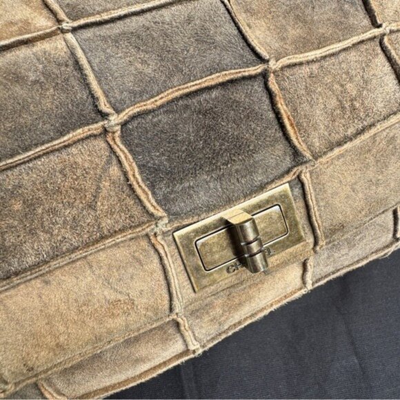 Chanel Suede Patchwork Reissue 225 Single Flap Shoulder Bag - Picture 4 of 16